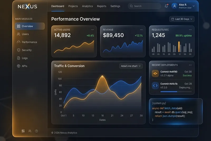 Digitaly Premium Software Dashboard